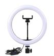 Aro de Luz Led Dimerizable 12" Con Soporte + Tripode CXB-320