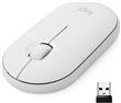 Mouse Inalámbrico Logitech Pebble M350 Blanco Crudo