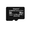 Memoria Kingston Micro Sd 16gb Clase 10 Canvas Select 100mb/s