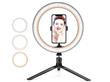 Aro De Luz Led Dimerizable 10 Con Soporte + Tripode Py-26d