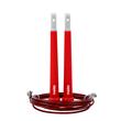 Soga Para Saltar Acero Roja Speed Entrenamiento Gym Fitness