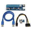 Riser 1x A 16x VER006C Pci-e Cable Usb3.0 Cripto Miner Rig