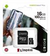 Memoria Kingston Micro Sd 16gb Clase 10 Canvas Select 100mb/s