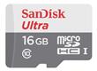 Memoria Micro Sd 16gb Sandisk Ultra Clase 10 Full Hd 80mb/s