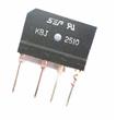 Kbj2510 2510 Dip4 Puente Rectificador Flat 25 A 1000 V