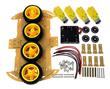 Kit Chasis Auto Robot 4wd 4 Ruedas Arduino Raspberry