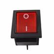 Boton Interruptor 16a 220v 20a 125v Rojo 4pin Dpst On/off