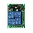 Modulo De 4 Rele Luces + 4 Control Remoto Rf 433mhz