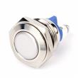 Boton Pulsador Momentaneo 16 Mm Corto 3a/250vac Acero Inox
