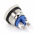 Boton Pulsador Momentaneo 16 Mm Corto 3a/250vac Acero Inox