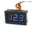Voltimetro De Panel 3 Digitos 0 - 99.9v Display Azul