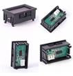 Voltimetro De Panel 3 Digitos 0 - 99.9v Display Azul
