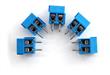 Borneras Cable 2 Bornes Paso 5.00mm Arduino Pack X 10