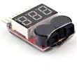 Tester Salva Lipo Baterias Salvalipo Voltimetro Con Alarma