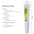 Medidor Digital De Ph Peachimetro Temperatura Profesional