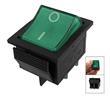 Boton Interruptor 30a 220v Verde 4pin Dpst On/off