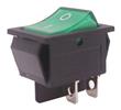 Boton Interruptor 30a 220v Verde 4pin Dpst On/off