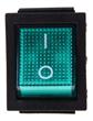 Boton Interruptor 30a 220v Verde 4pin Dpst On/off