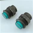 Boton Pulsador Plastico Momentaneo Na 16mm 3a Verde Arduino