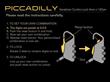 Cable Con Bloqueo Ulac K2n Karabiner 4 X 120cm