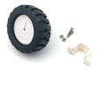 Motorreductor N20 + Rueda De Goma Con Soporte 6v