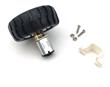 Motorreductor N20 + Rueda De Goma Con Soporte 6v