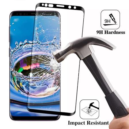 Vidrio Templado Samsung S9 Completo Curvado Pega en los Bordes