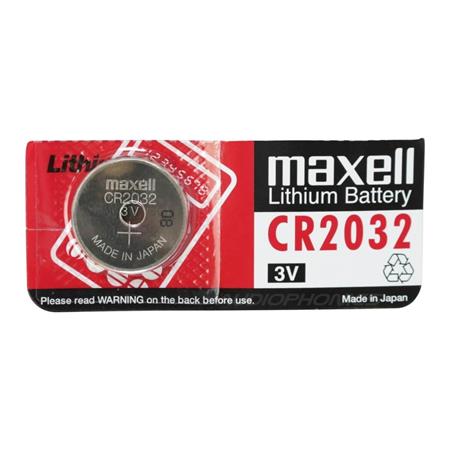 Pila Botón 2032 Cr2032 3v Litio Blister X Unidad Maxell