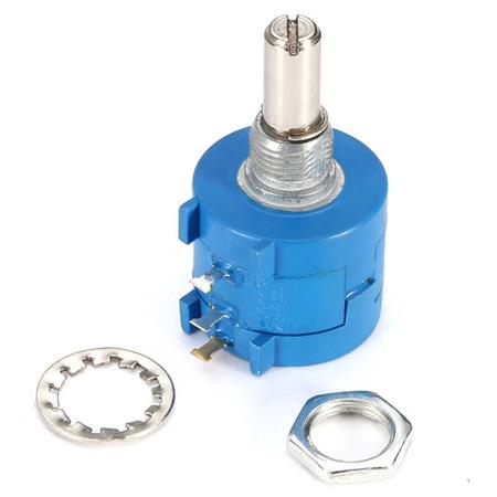 Potenciómetro Multivueltas 50k Ohm Bourns 3590s Metalico