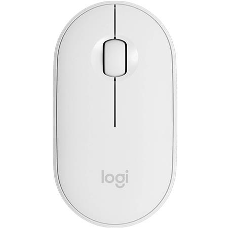 Mouse Inalámbrico Logitech Pebble M350 Blanco Crudo