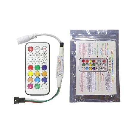 Controlador Rgb Para Tira De Led 21 Botones Control Remoto