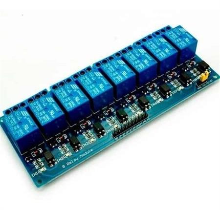 Modulo De Relee Relay Opto 8 Canales 12v 10a Arduino Pic