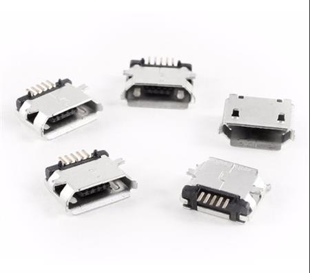 Pin De Carga Ficha Micro Usb 5 Pines De Tablet Y Smarphone