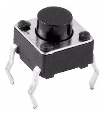 Pack X 10 Boton Pulsador Tact Switch 6x6x7mm Push Arduino