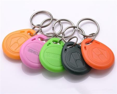 Pack X 10 Llavero Rfid Numerados Proximidad 125khz Colores