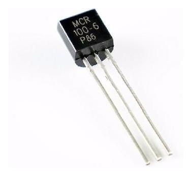 Pack X5 Unidades Mcr100-6 100-6 Mcr100 To-92 Scrs 400v 800ma