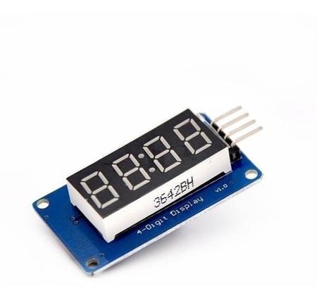 Modulo Display 4 Digitos Controlador Tm1637 Arduino