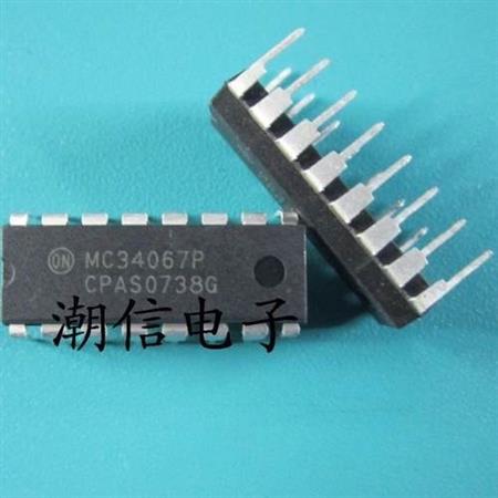 Circuito Integrado Mc34067p Mc 3406 34067p Mc34067 Ic Dip-16