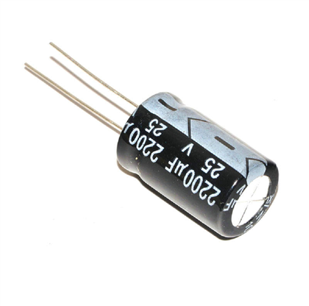 Capacitor Electrólitico 2200uf X 25v (105 °c)