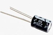 Pack X5 Unidades 220 Uf 50 V 8 Mm X 12 Mm Condensador