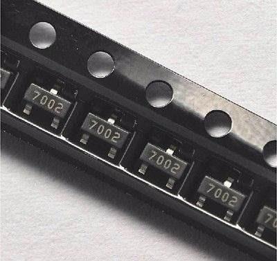 Pack X5 Unidades 2n7002 Mosfet N-ch 60v 115ma Sot-23