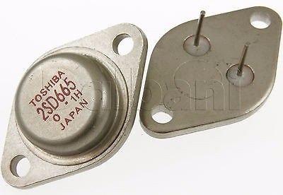 Toshiba 2sd665 To-3 Silicon Npn Power Transistor