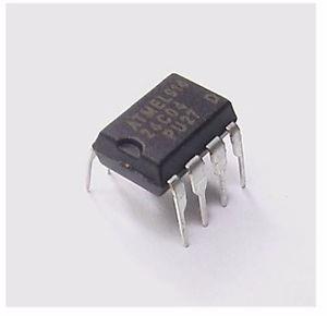 Pack X5 Unidades Atmel 24c04 At24c04n Dip8