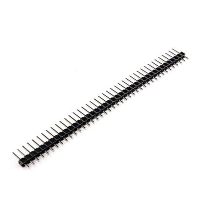 Tira Pines Macho Recto 1x40 Paso 2.54mm Largo 11mm