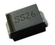 Pack X10 Diodo Rectificador 2a 60 V Do-214ac Ss26 Smd
