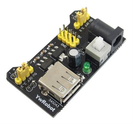 Fuente Para Protoboard 5v 3.3v Salida Usb Mb102 Arduino