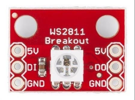 Pack X 2 Modulo Led Rgb Ws2812 5050 Neopixel Arduino