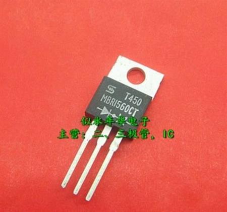 Circuito Integrado Mbr1560ct Mbr1560 15a Schottky Barrier