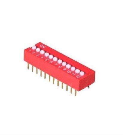 Dip Switch 12 Posiciones Interruptores Arduino