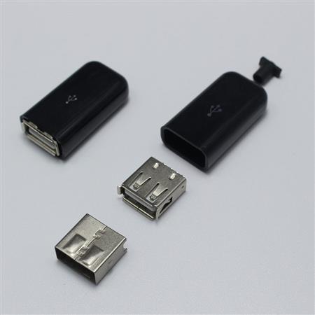 Ficha Hembra Usb 2.0 De 4 Pines Tipo A